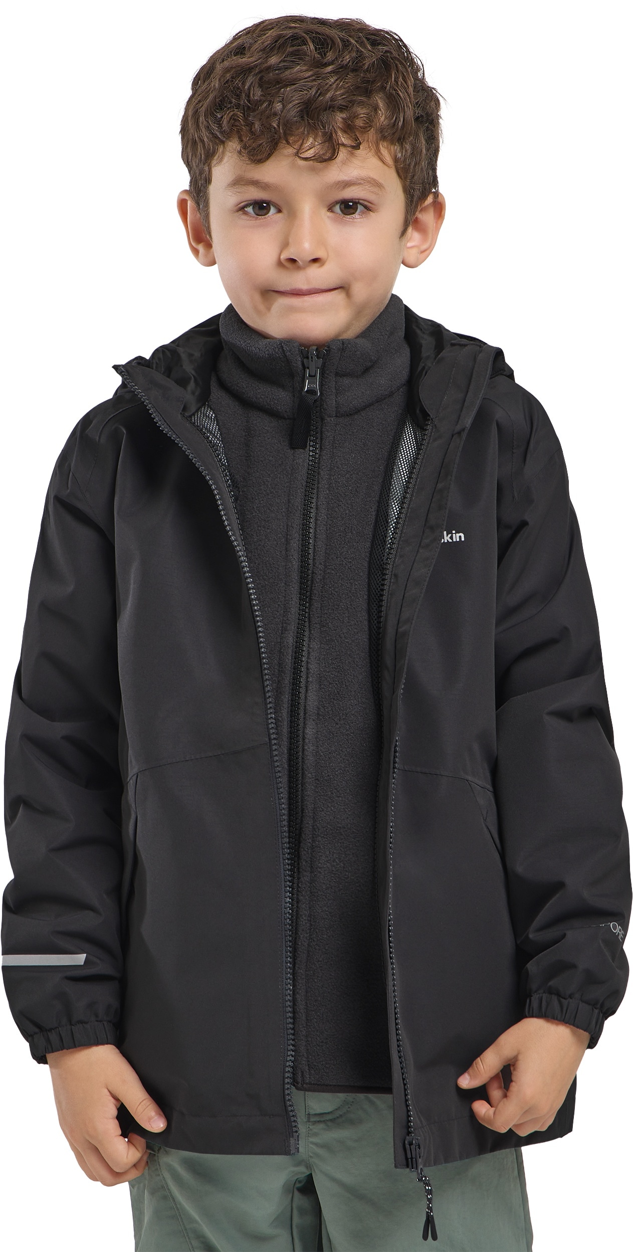 Jack Wolfskin 3-in-1-Funktionsjacke »ICELAND 3IN1 JACKET K«, mit Kapuze von Jack Wolfskin