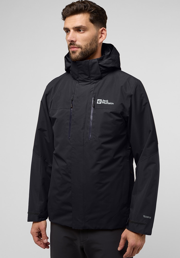 Jack Wolfskin 3-in-1-Funktionsjacke »JASPER 3IN1 JKT M«, mit Kapuze von Jack Wolfskin