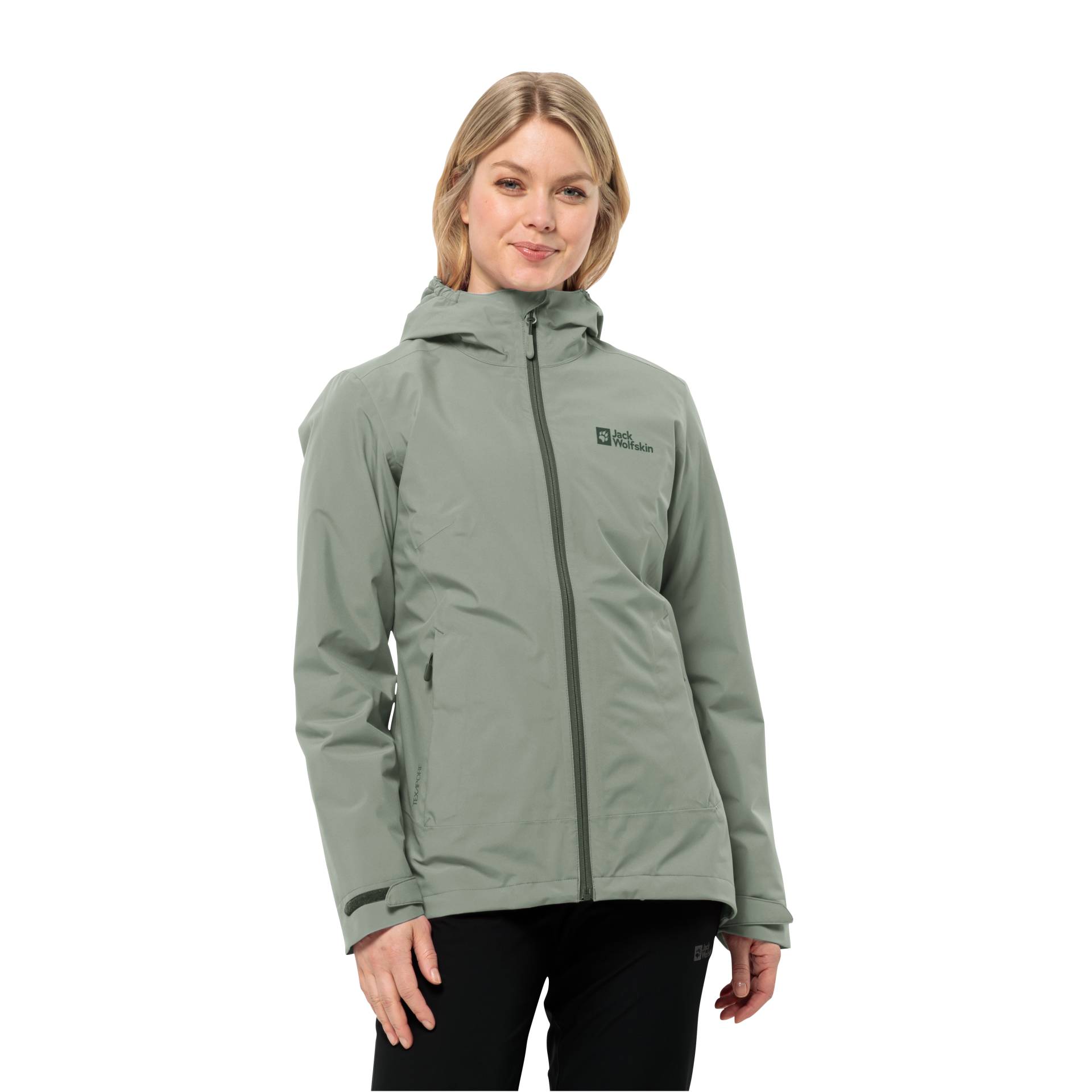 Jack Wolfskin 3-in-1-Funktionsjacke »MOONRISE 3IN1 JKT W«, mit Kapuze, mit wasserabweisenden Reissverschlüssen von Jack Wolfskin