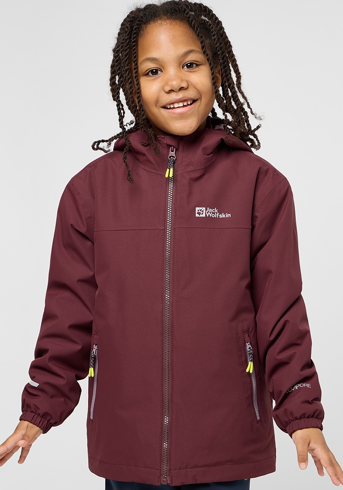 Jack Wolfskin 3-in-1-Funktionsjacke »SNOWCURL 3IN1 JACKET K«, mit Kapuze von Jack Wolfskin