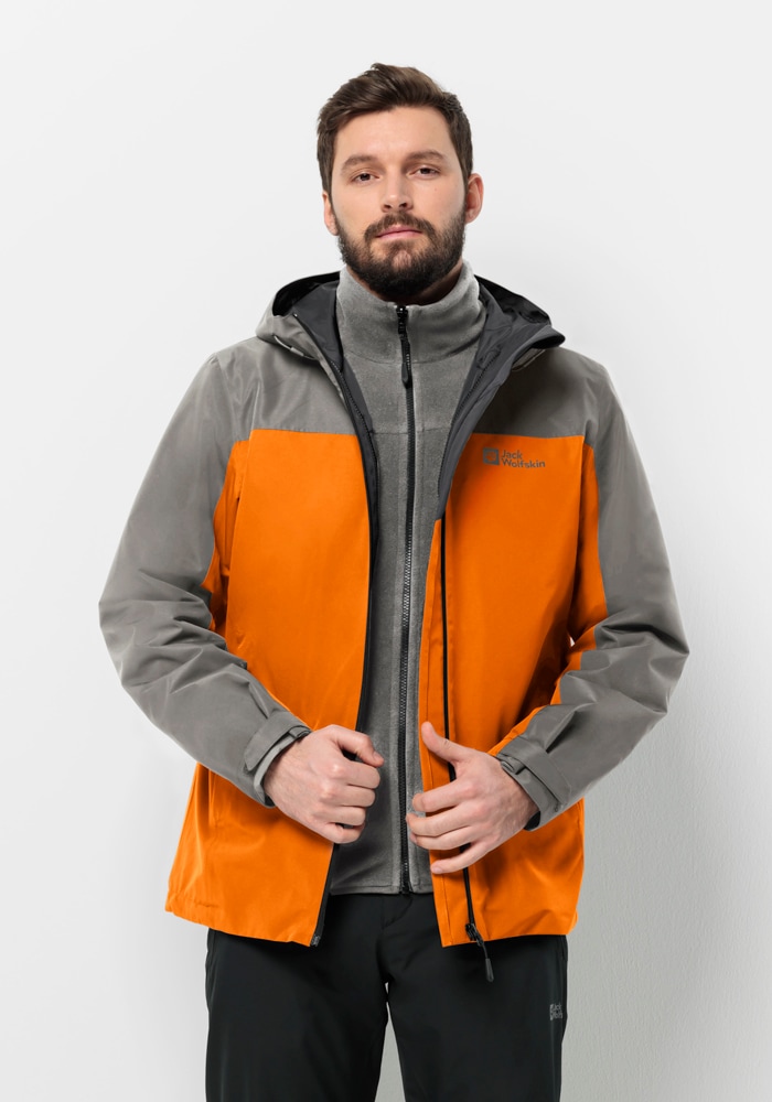 Jack Wolfskin 3-in-1-Funktionsjacke »TAUBENBERG 3IN1 JKT M«, mit Kapuze von Jack Wolfskin