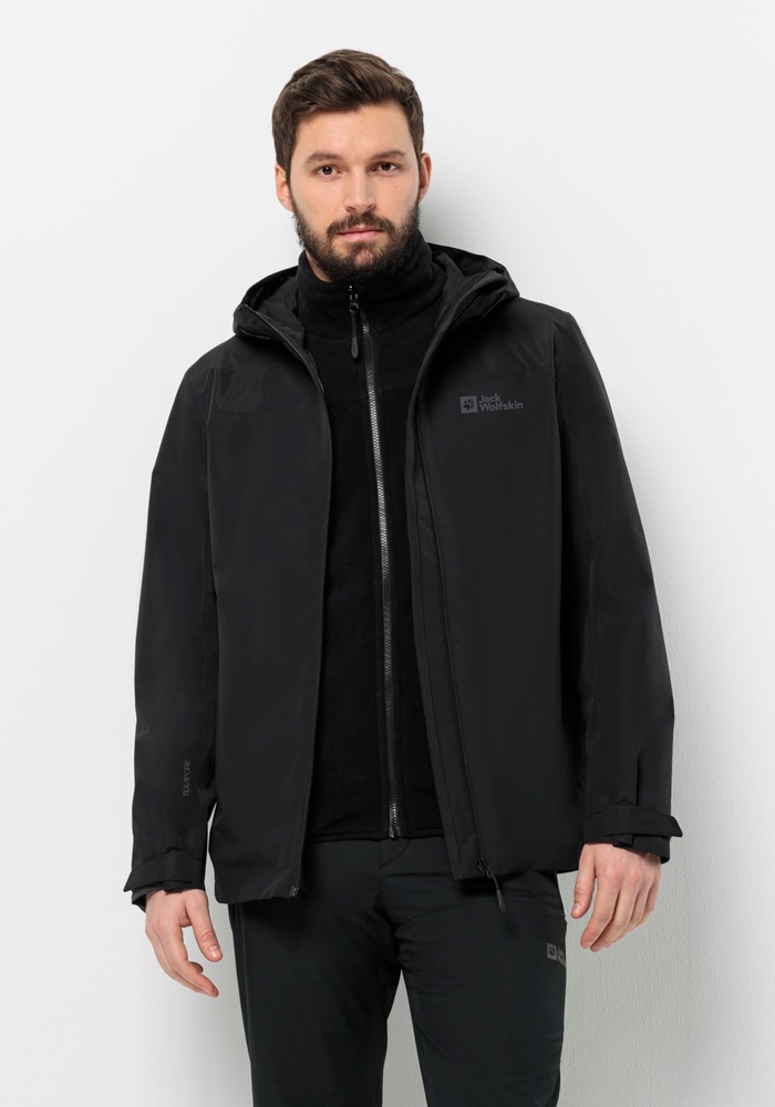 Jack Wolfskin 3-in-1-Funktionsjacke »TAUBENBERG 3IN1 JKT M«, (2 teilig), mit Kapuze von Jack Wolfskin