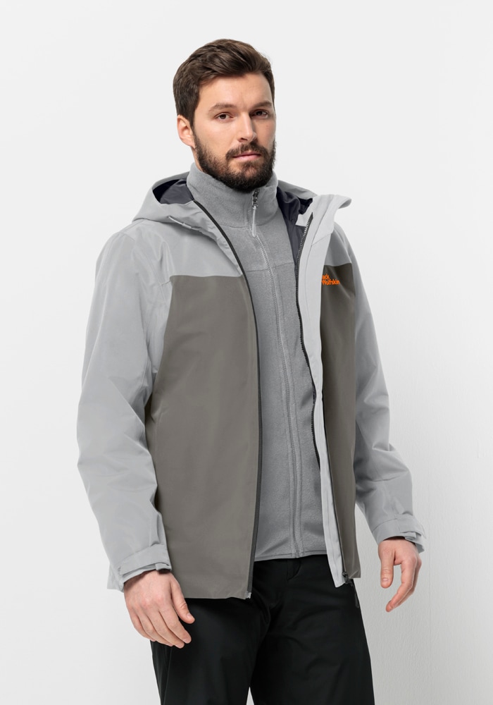 Jack Wolfskin 3-in-1-Funktionsjacke »TAUBENBERG 3IN1 JKT M«, mit Kapuze von Jack Wolfskin