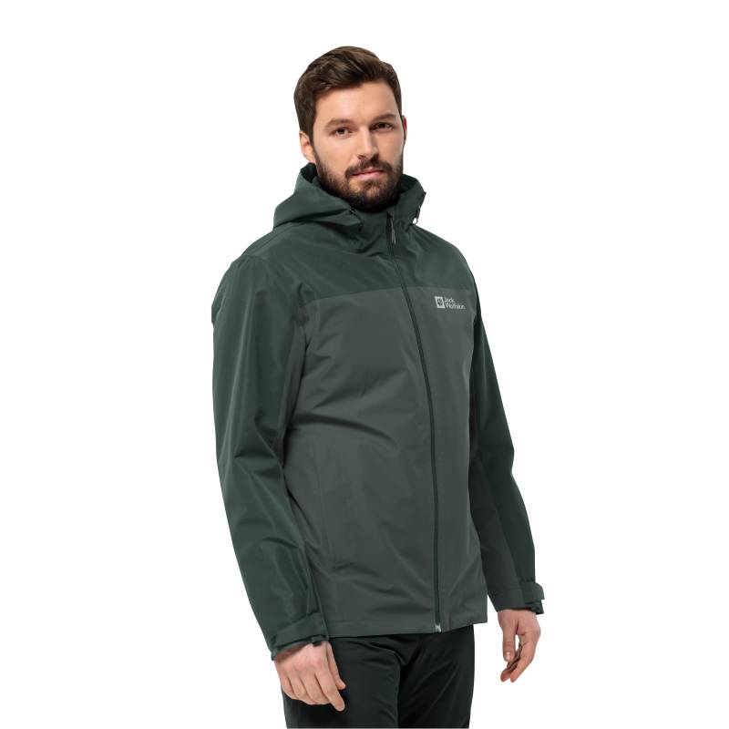 Jack Wolfskin 3-in-1-Funktionsjacke »TAUBENBERG 3IN1 JKT M«, mit Kapuze, mit wasserabweisenden Reissverschlüssen von Jack Wolfskin