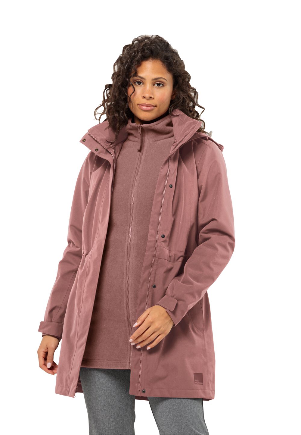 Jack Wolfskin 3 in 1 Jacke Damen Ottawa Coat M afterglow afterglow von Jack Wolfskin