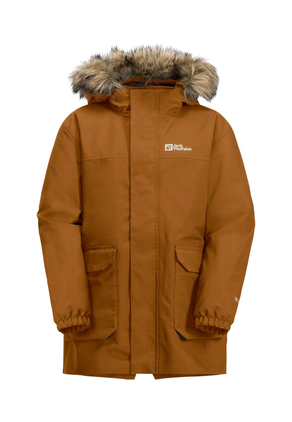 Jack Wolfskin 3 in 1 Jacke Kinder Cosy Bear 3in1 Parka Kids 104 autumn leaves autumn leaves von Jack Wolfskin