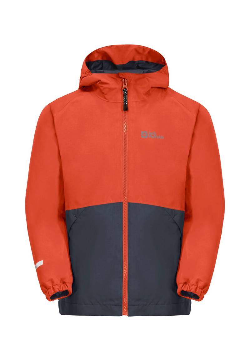 Jack Wolfskin 3 in 1 Jacke Kinder Iceland 3in1 Jacket Kids 116 carnelian carnelian von Jack Wolfskin