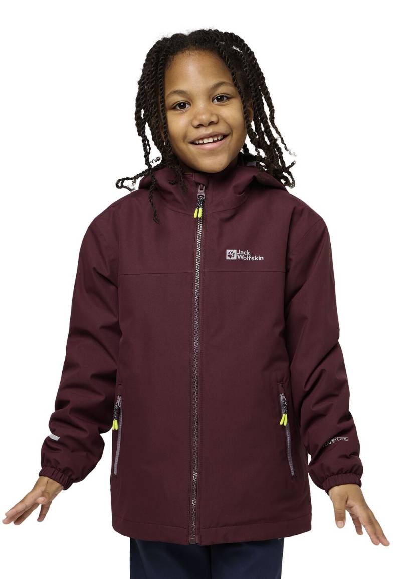 Jack Wolfskin 3 in 1 Jacke Kinder Snowcurl 3in1 Jacket Kids 104 boysenberry boysenberry von Jack Wolfskin