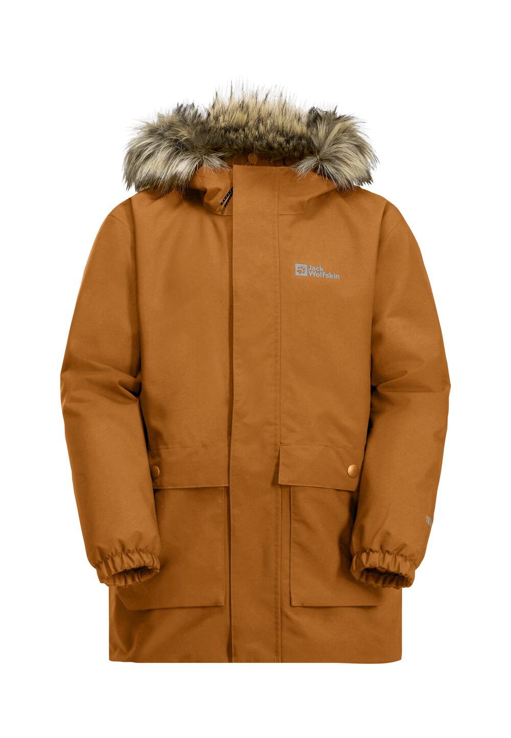 Jack Wolfskin 3 in 1 Jacke Mädchen Cosy Bear 3in1 Parka Girls 104 autumn leaves autumn leaves von Jack Wolfskin