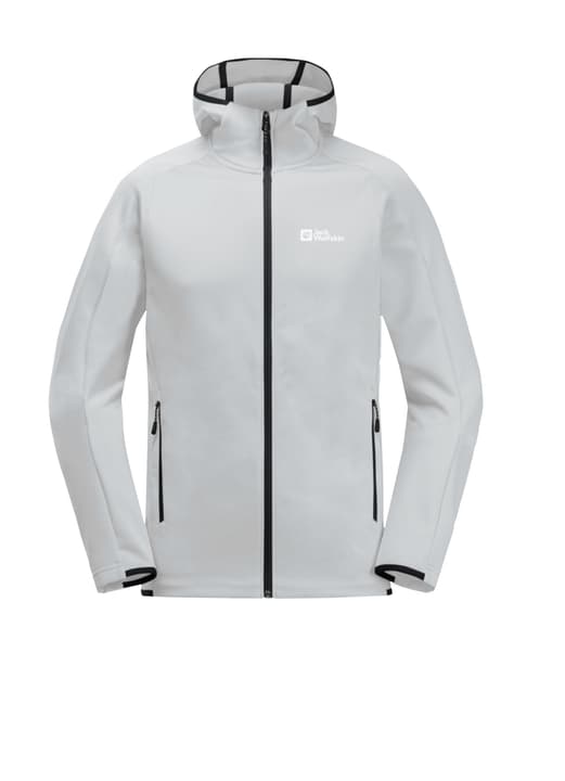 Jack Wolfskin Alpgrat Hooded Fleecejacke silber Jack Wolfskin Alpgrat Hooded Fleecejacke silber von Jack Wolfskin