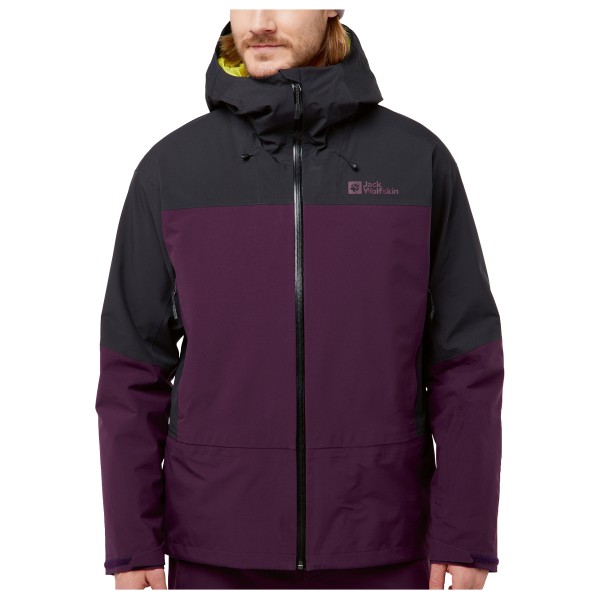 Jack Wolfskin - Alpspitze Tour 3L Jacket - Regenjacke Gr L lila von Jack Wolfskin