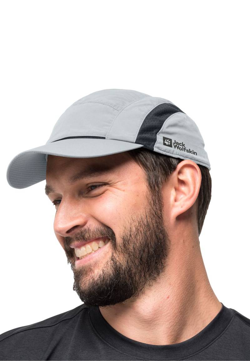 Jack Wolfskin Basecap Vent Support System Cap M silver grey Silver Grey von Jack Wolfskin