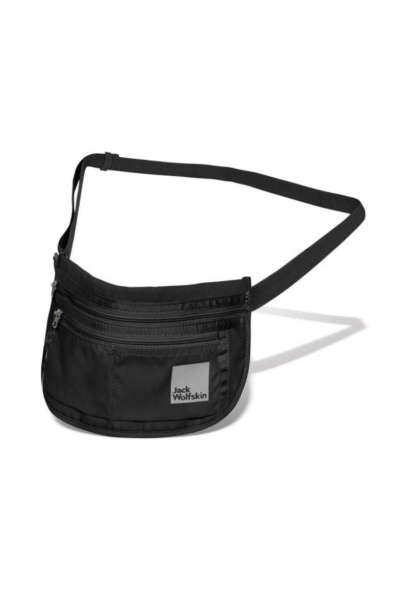 Jack Wolfskin Bauchtasche für Reisedokumente Document Belts DE Luxe One Size black black von Jack Wolfskin