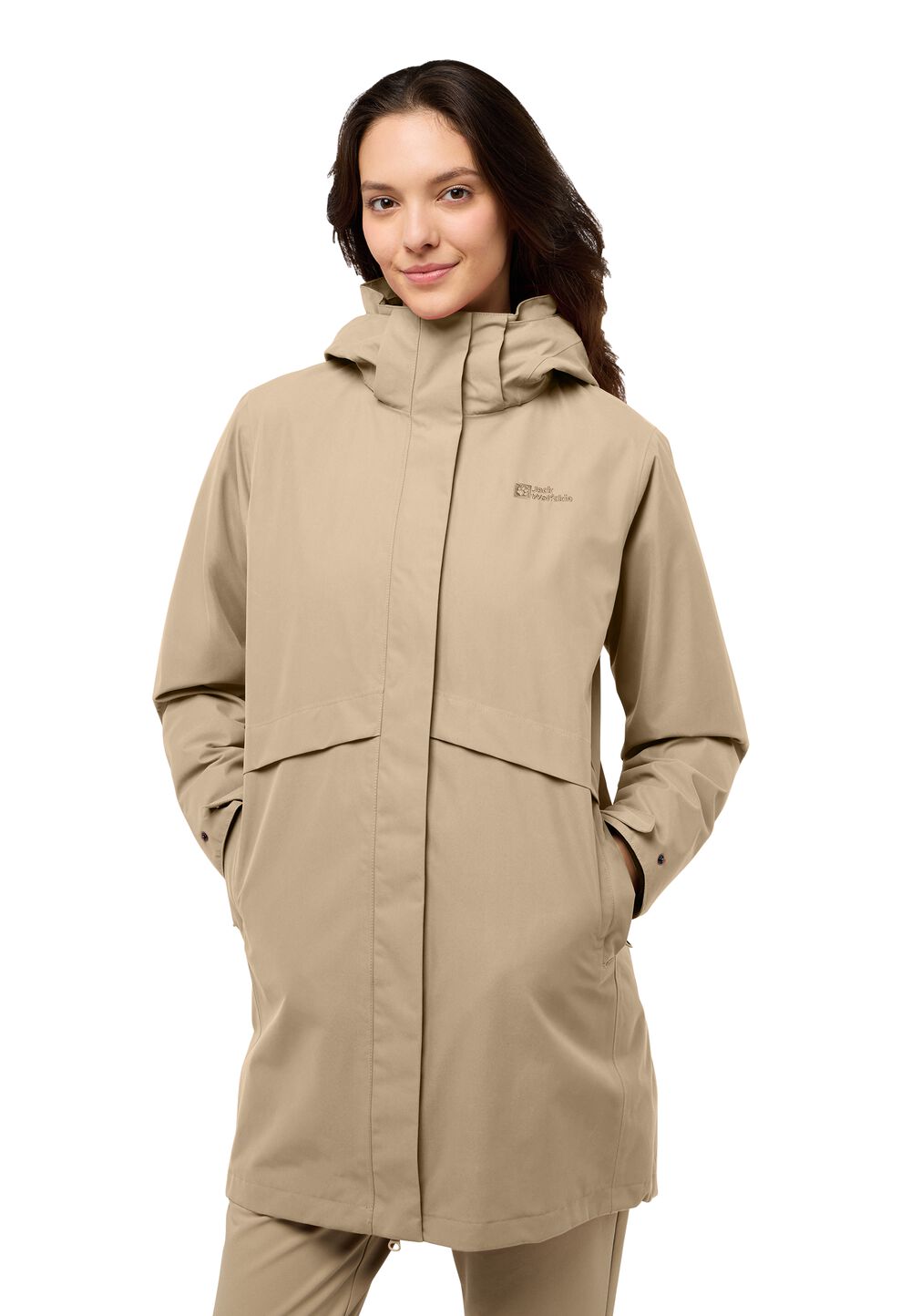 Jack Wolfskin Baylight 3in1 Coat Women M anis anis von Jack Wolfskin