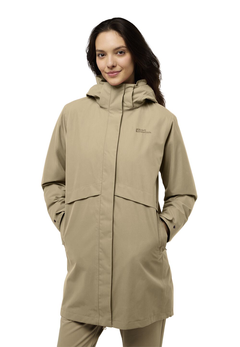 Jack Wolfskin Baylight 3in1 Coat Women S anis anis von Jack Wolfskin