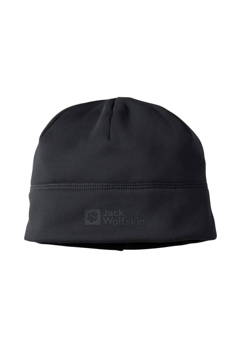 Jack Wolfskin Beanie Mütze Allrounder Light Beanie One Size black black von Jack Wolfskin