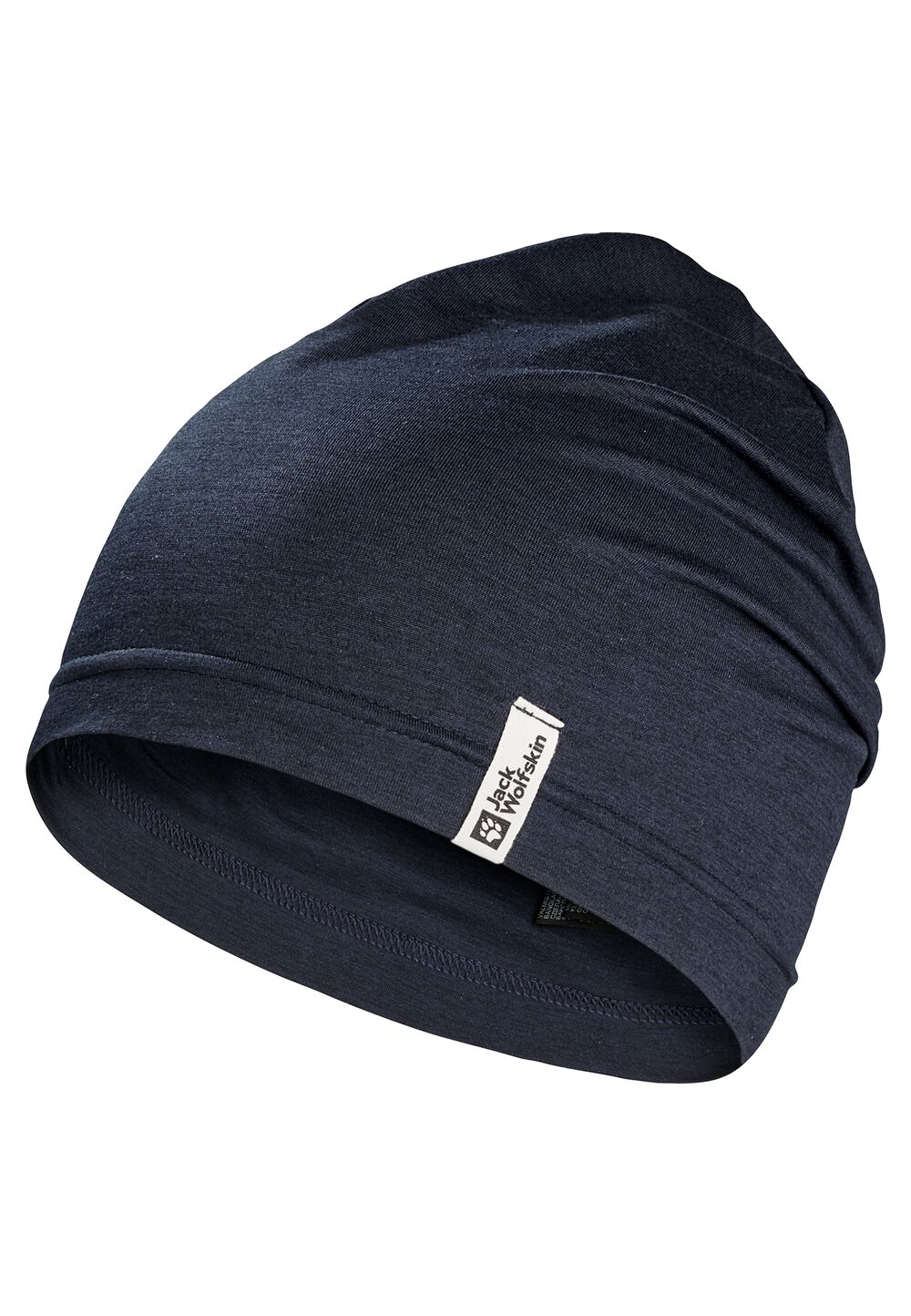 Jack Wolfskin Beanie Mütze Kinder Travel Beanie Kids M blau night blue von Jack Wolfskin