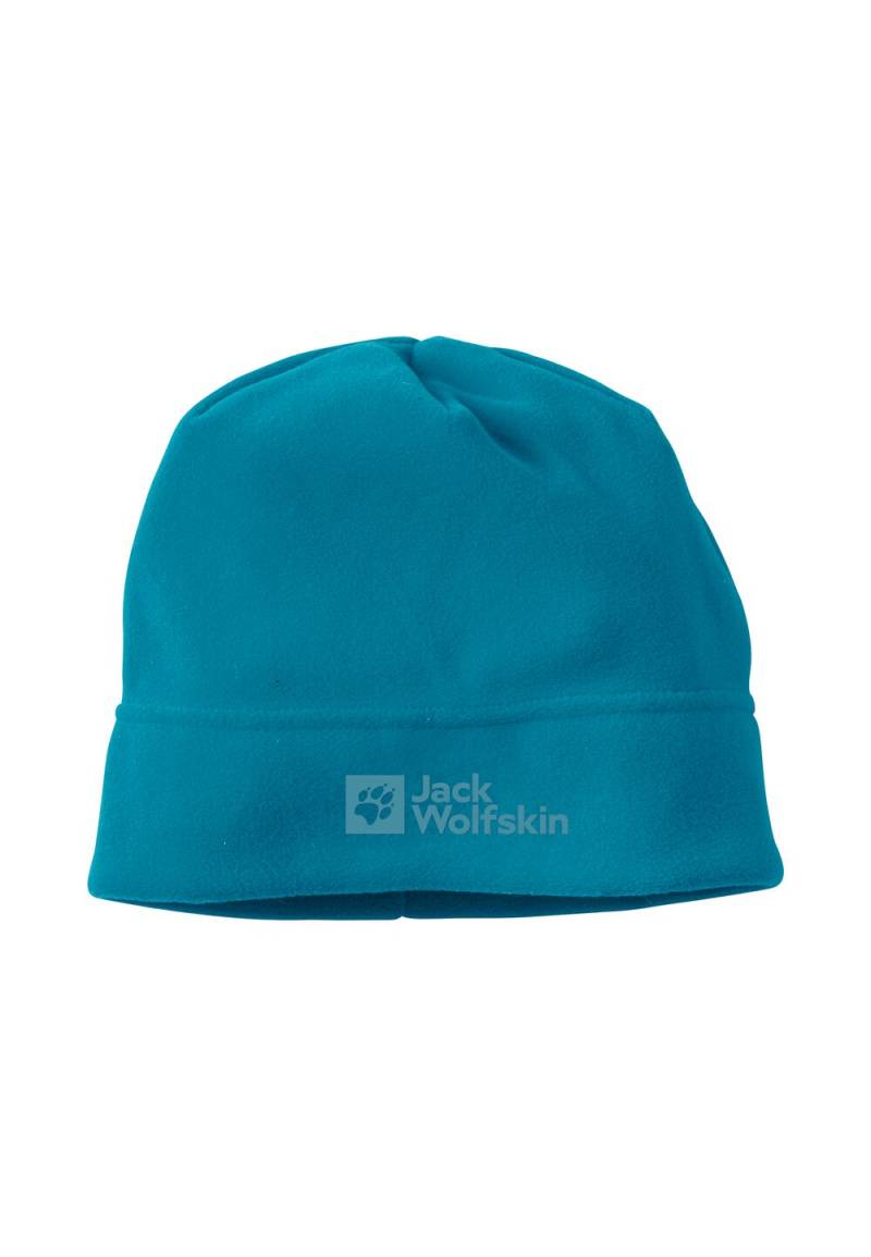 Jack Wolfskin Beanie Mütze Real Stuff Beanie One Size everest blue everest blue von Jack Wolfskin