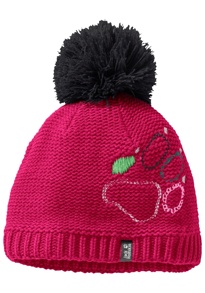 Jack Wolfskin Bommelmütze »PAW KNIT CAP KIDS« von Jack Wolfskin