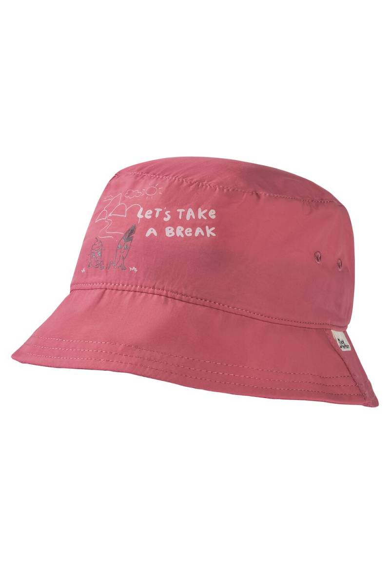 Jack Wolfskin Bucket Hat Kinder AT Home Bucket Hat Kids M soft pink soft pink von Jack Wolfskin