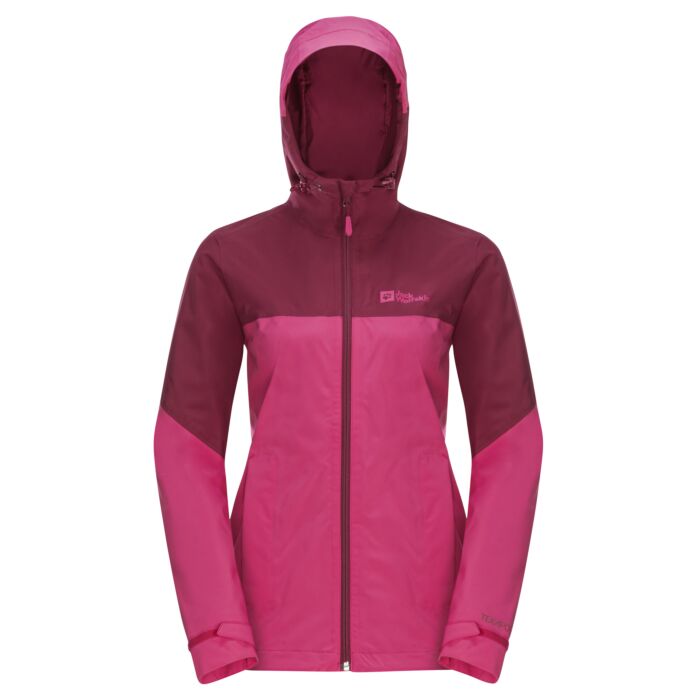 Jack Wolfskin Damen Jacke Weiltal 2L JKT W, pink, XXL von Jack Wolfskin