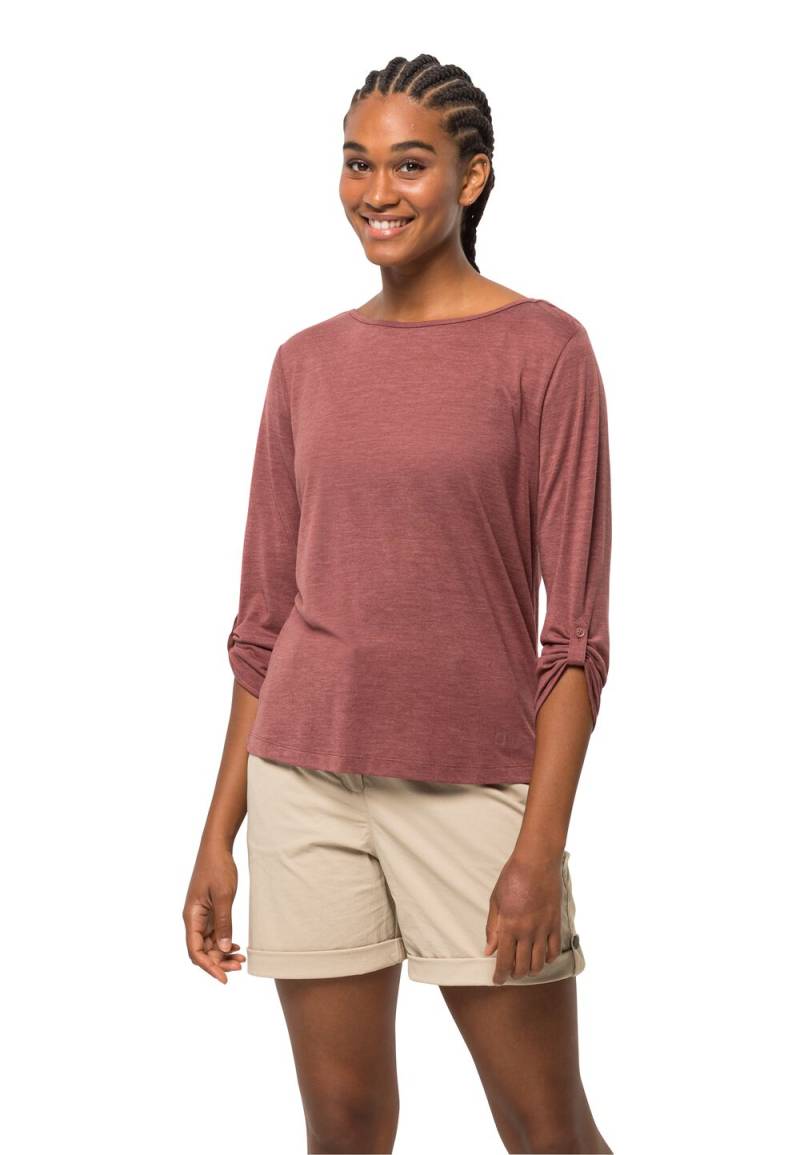 Jack Wolfskin Damen T-shirt Coral Coast 3/4 T-Shirt Women S apple butter apple butter von Jack Wolfskin