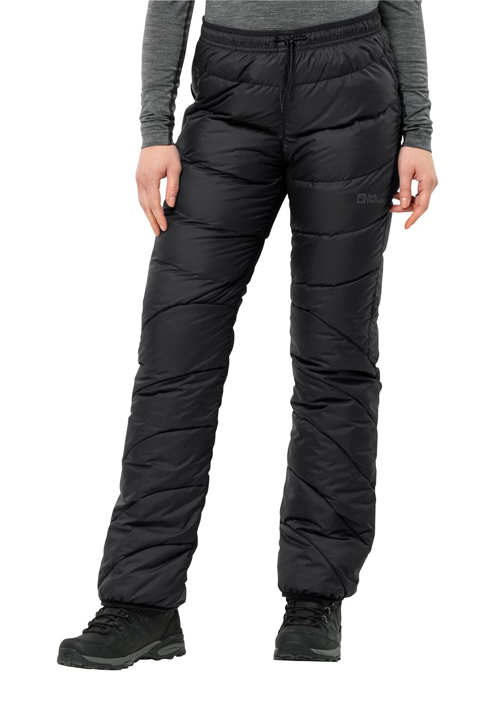 Jack Wolfskin Daunenhose Damen Atmosphere Pants Women S schwarz black von Jack Wolfskin