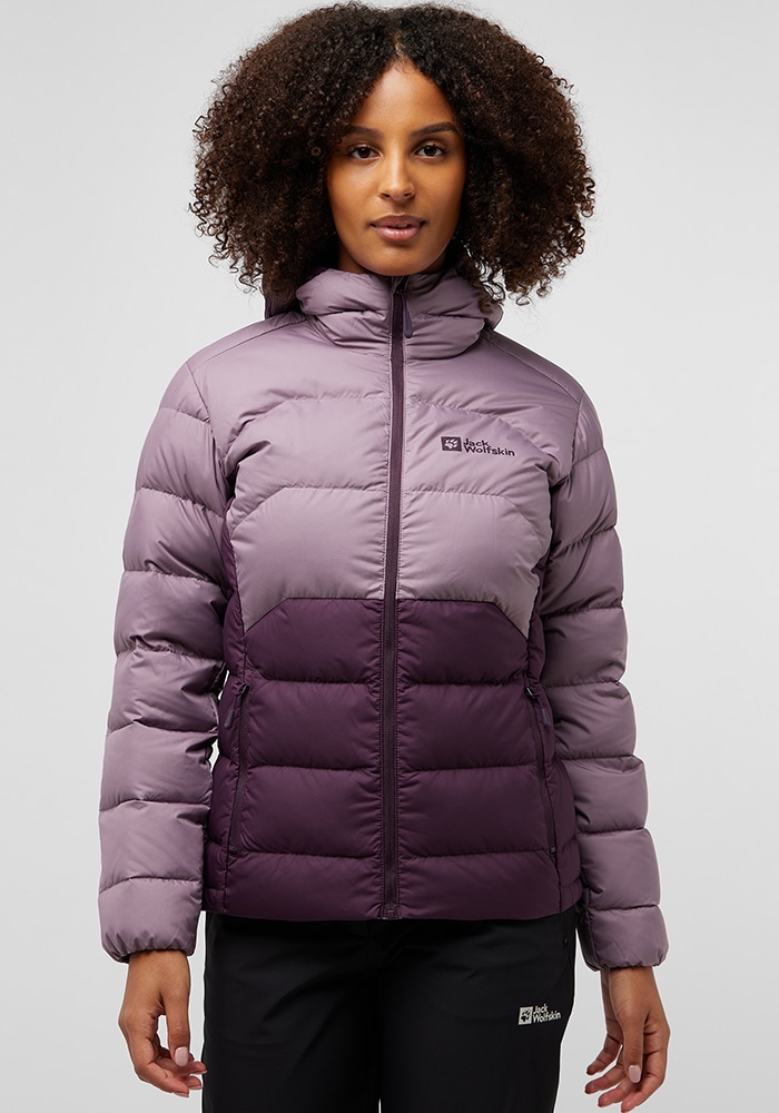 Jack Wolfskin Daunenjacke »ATHER DOWN HOODY W RDS«, mit Kapuze von Jack Wolfskin