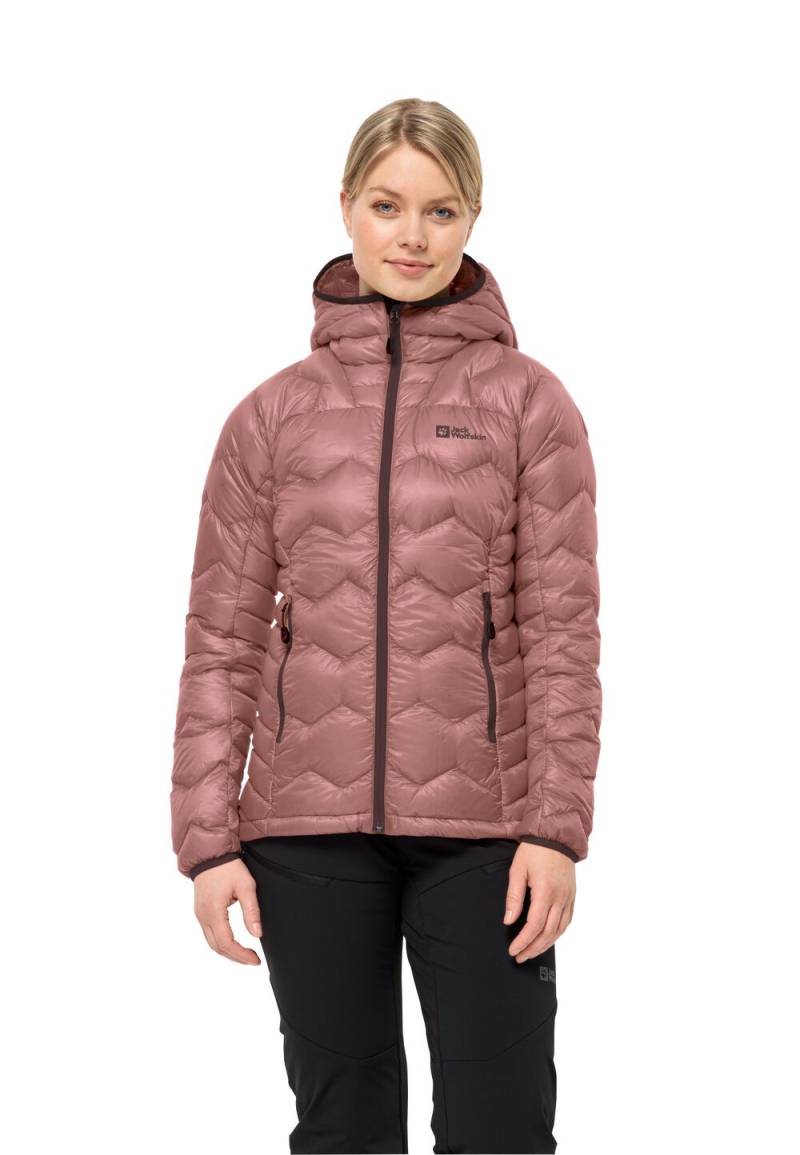 Jack Wolfskin Daunenjacke Damen Alpspitze Down Hoody Women L blush powder blush powder von Jack Wolfskin