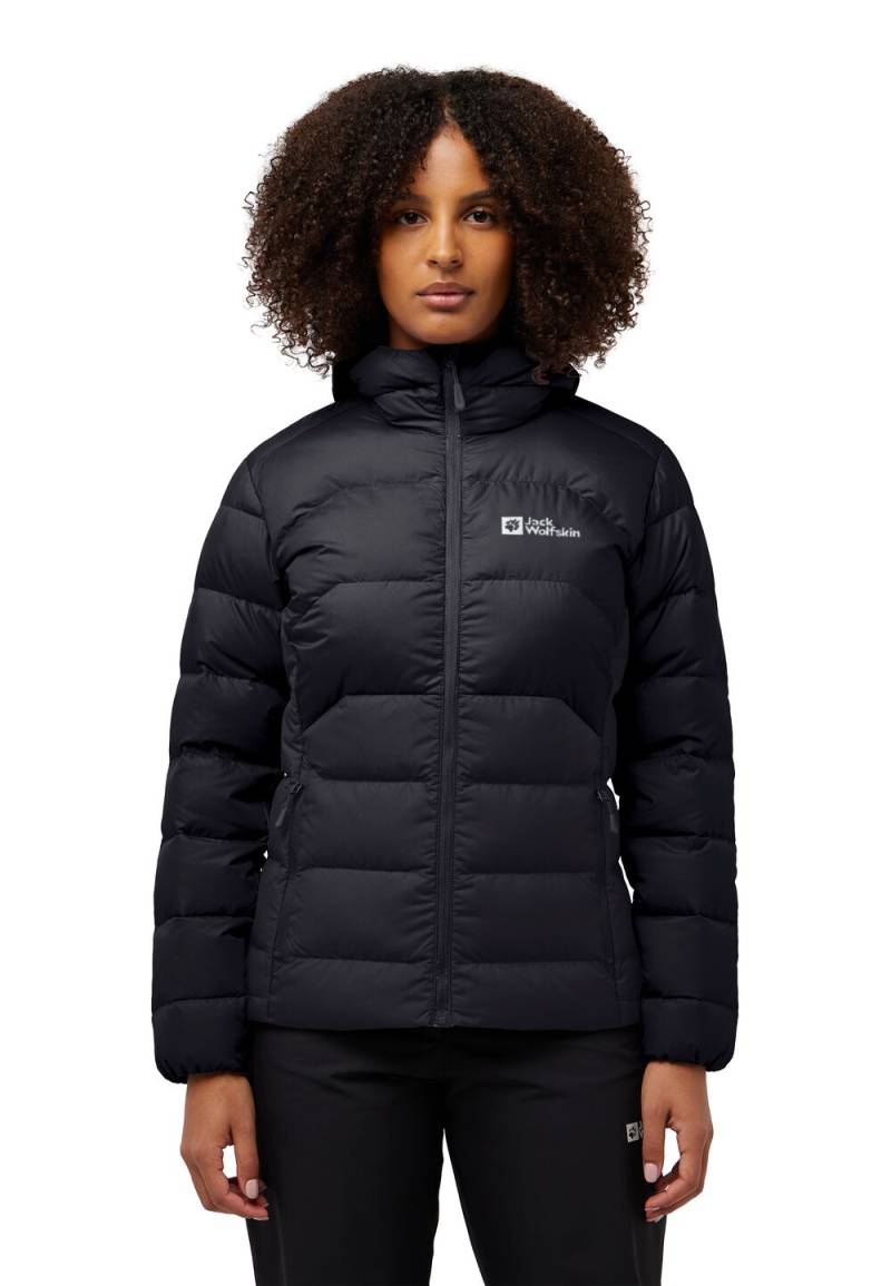 Jack Wolfskin Daunenjacke Damen Ather Down Hoody Women RDS M black black von Jack Wolfskin