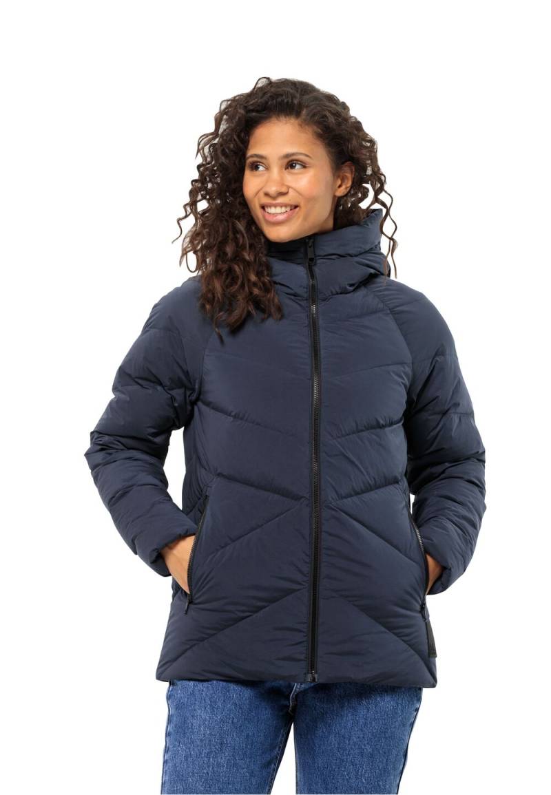 Jack Wolfskin Daunenjacke Damen Marienplatz Jacket Women RDS L blau night blue von Jack Wolfskin