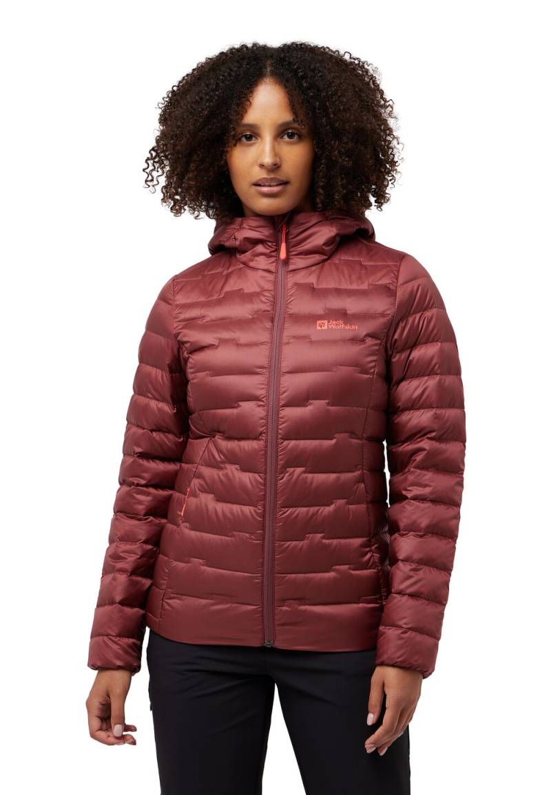 Jack Wolfskin Daunenjacke Damen Passamani Down Hoody Women RDS 2XL red ochre red ochre von Jack Wolfskin