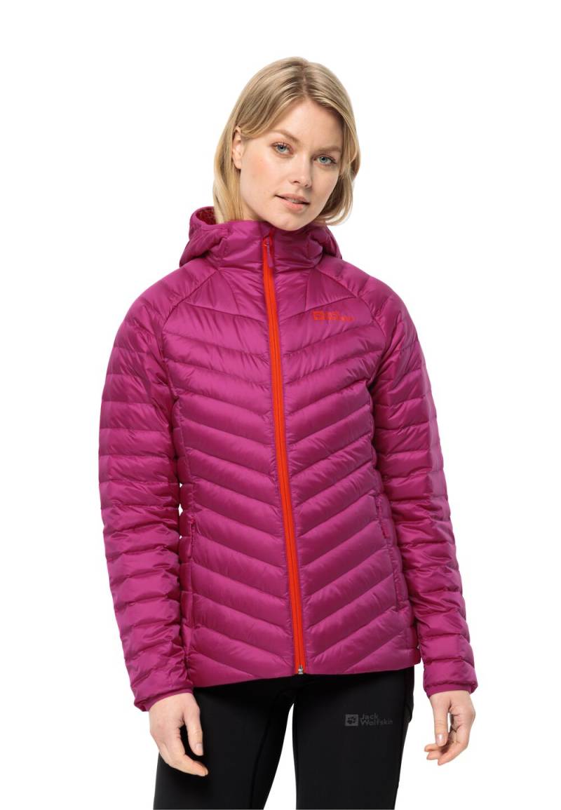 Jack Wolfskin Daunenjacke Damen Passamani Down Hoody Women S new magenta new magenta von Jack Wolfskin