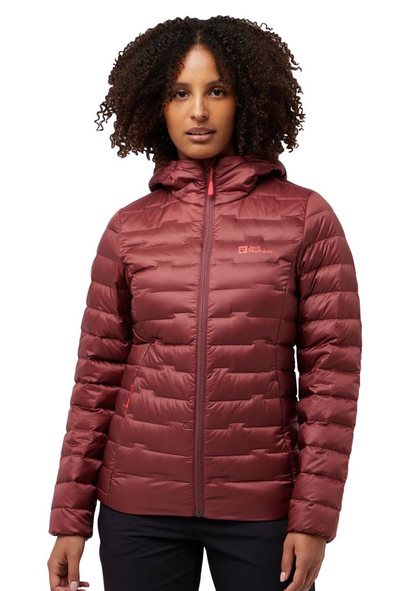 Jack Wolfskin Daunenjacke Damen Passamani Down Hoody Women RDS XL red ochre red ochre von Jack Wolfskin