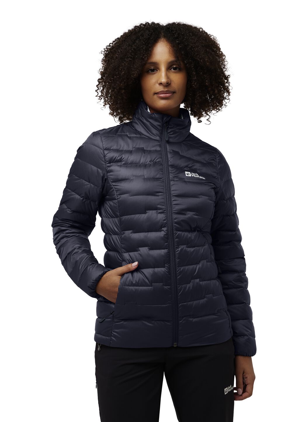 Jack Wolfskin Daunenjacke Damen Passamani Down Jacket Women RDS 2XL graphite Graphite von Jack Wolfskin