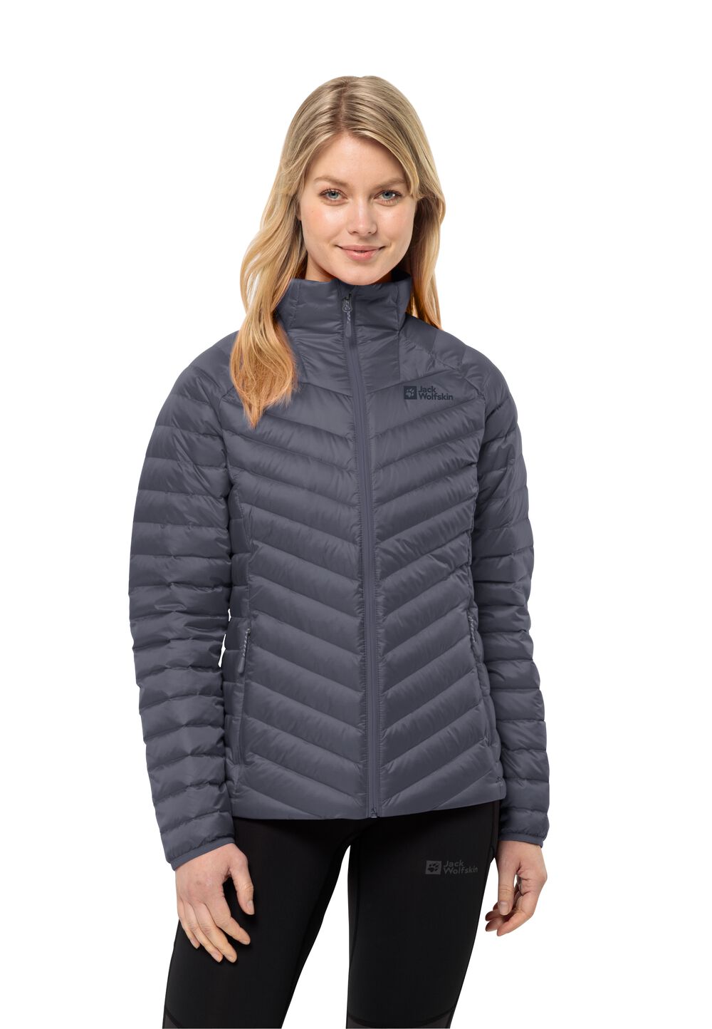 Jack Wolfskin Daunenjacke Damen Passamani Down Jacket Women L dolphin dolphin von Jack Wolfskin