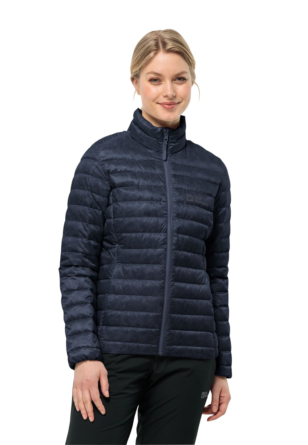 Jack Wolfskin Daunenjacke Damen Pilvi Down Jacket Women RDS L blau night blue von Jack Wolfskin