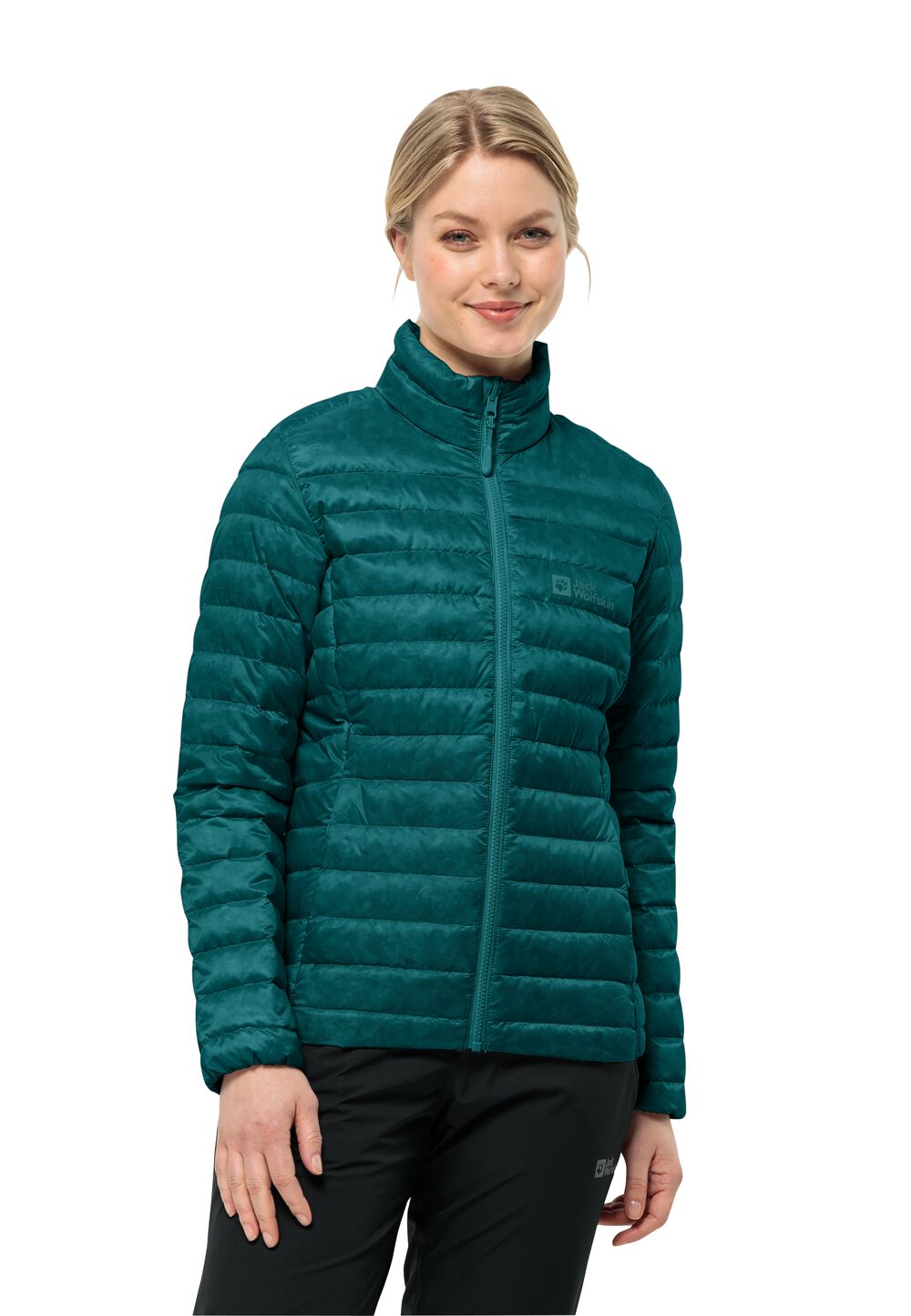 Jack Wolfskin Daunenjacke Damen Pilvi Down Jacket Women XL sea green sea green von Jack Wolfskin