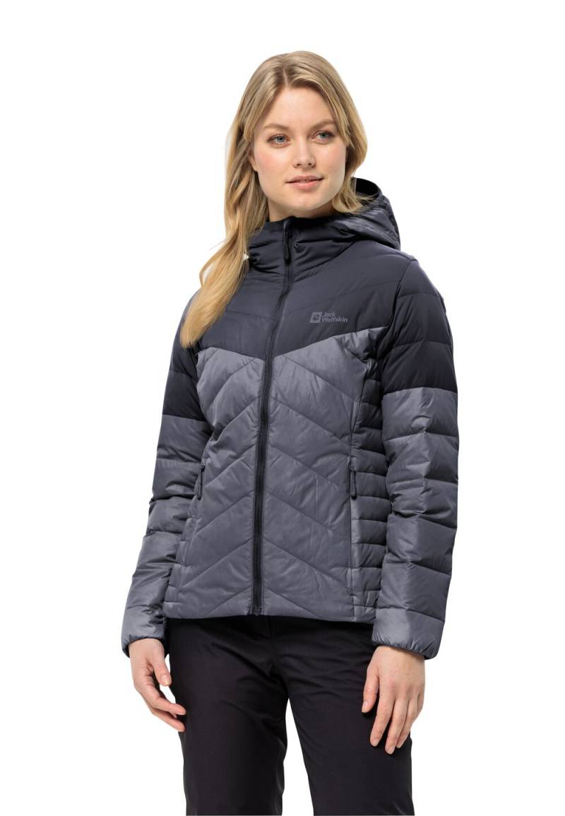 Jack Wolfskin Daunenjacke Damen Tundra Down Hoody Women M dolphin dolphin von Jack Wolfskin