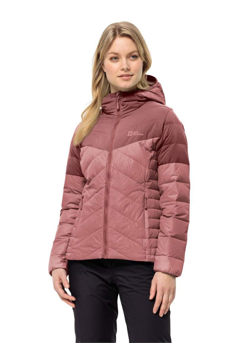 Jack Wolfskin Daunenjacke Damen Tundra Down Hoody Women XS blush powder blush powder von Jack Wolfskin