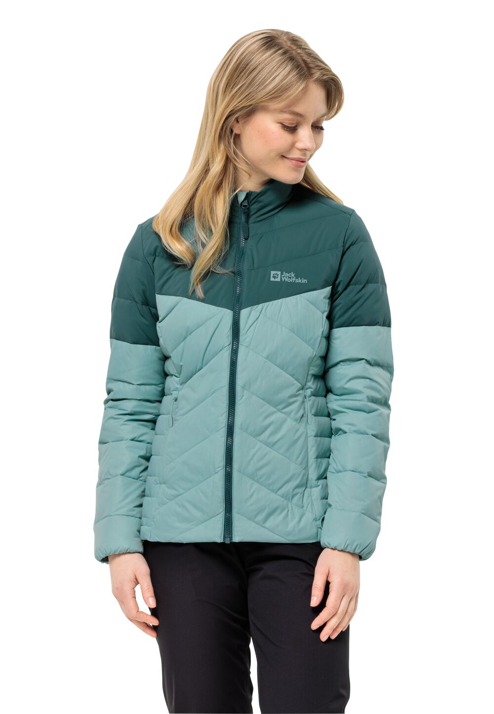 Jack Wolfskin Daunenjacke Damen Tundra Down Jacket Women S sea foam sea foam von Jack Wolfskin