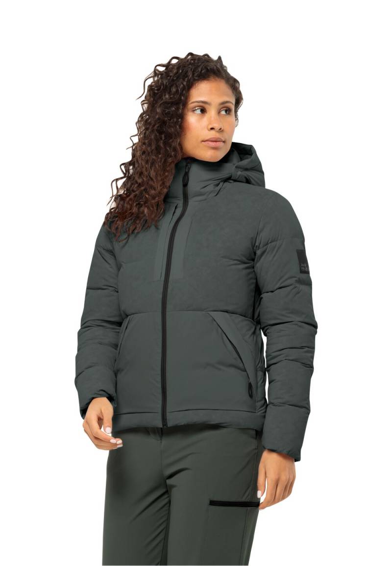 Jack Wolfskin Daunenjacke Damen Wandermood Down Jacket Women XXL slate green slate green von Jack Wolfskin