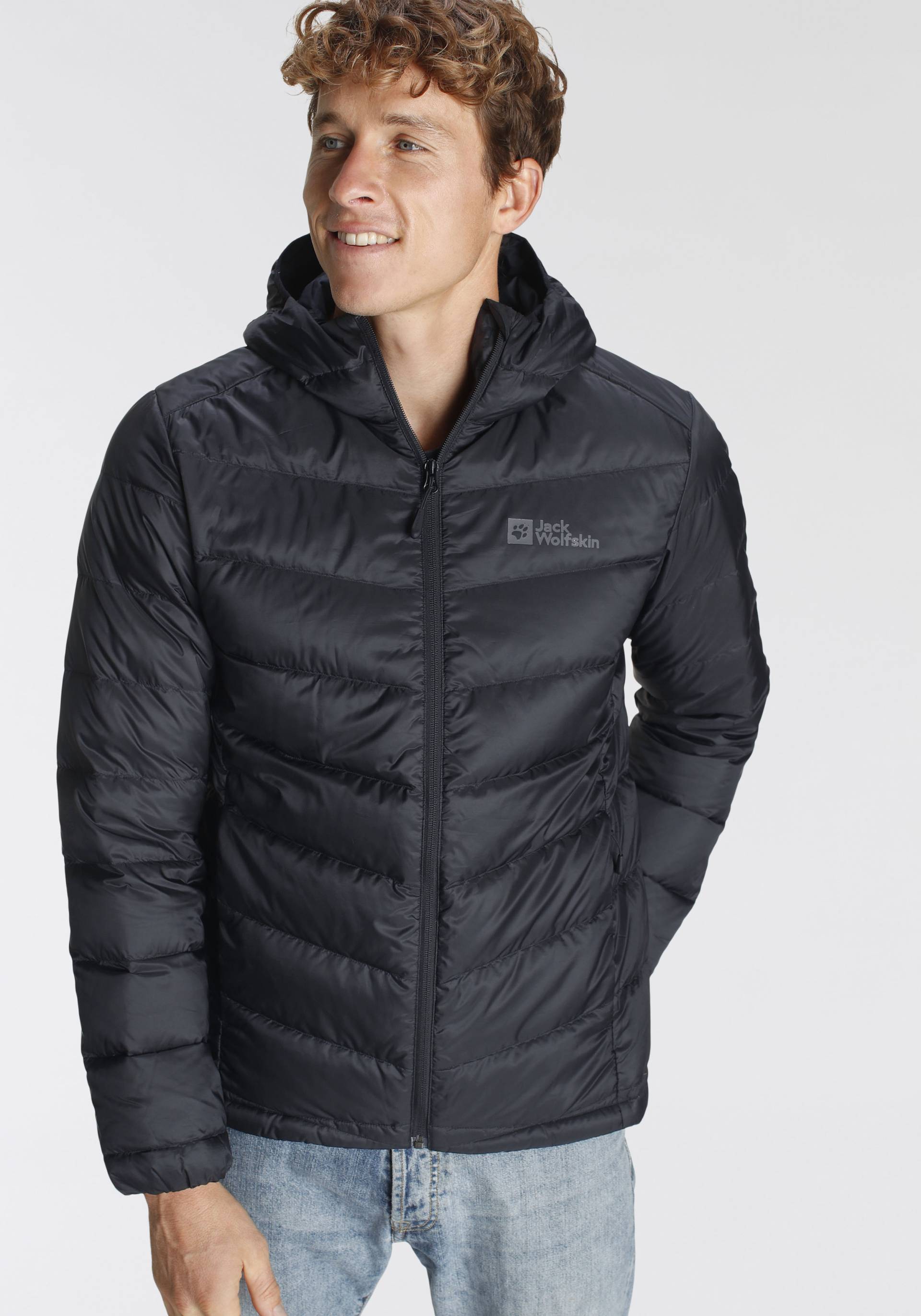 Jack Wolfskin Daunenjacke »HOLLENBERG«, mit Kapuze von Jack Wolfskin