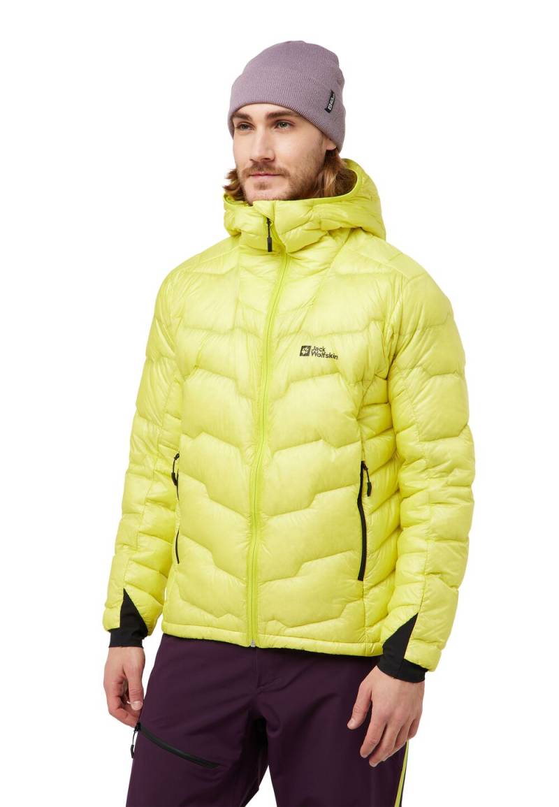 Jack Wolfskin Daunenjacke Herren Alpspitze Down Hoody Men L firefly Firefly von Jack Wolfskin