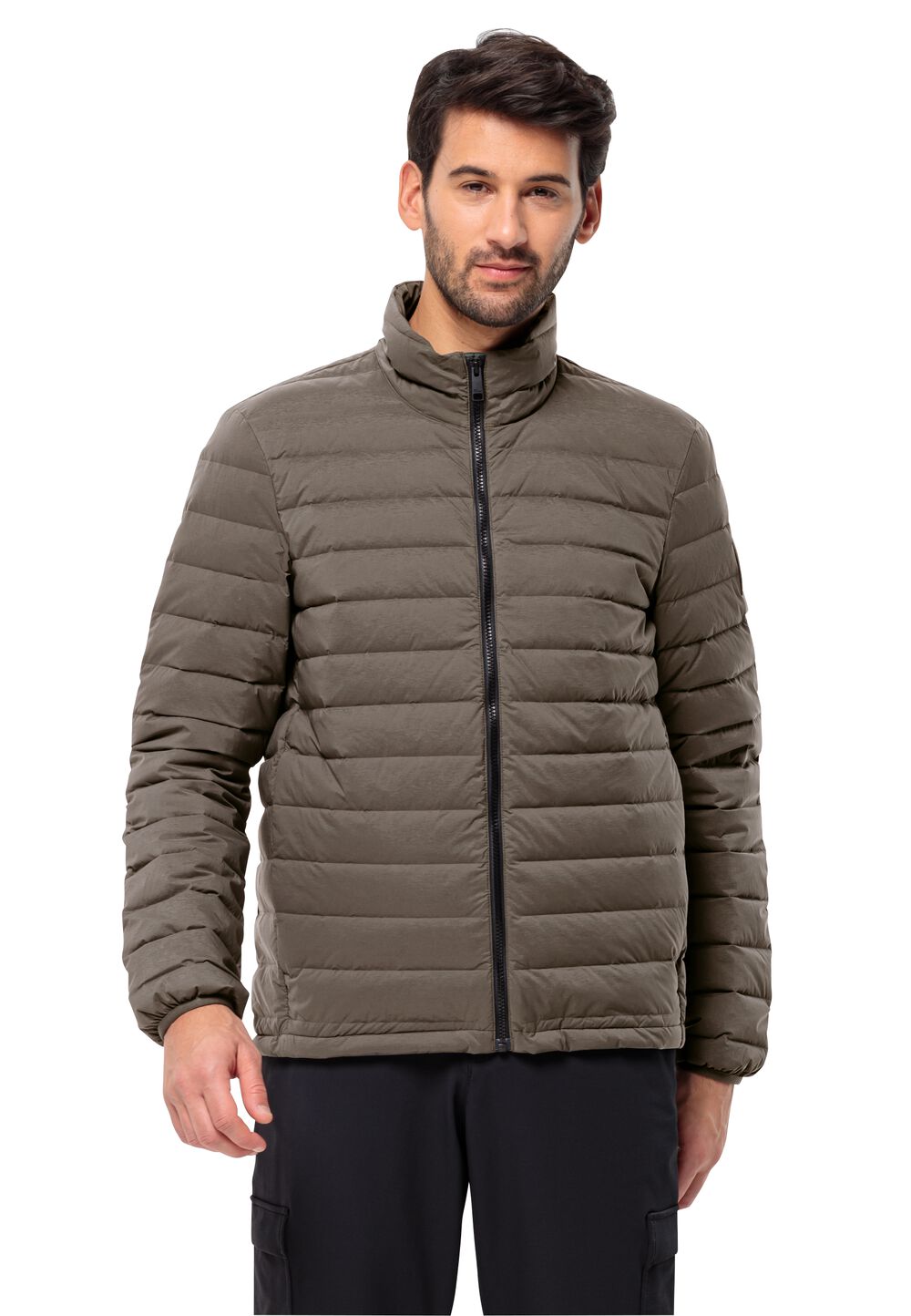 Jack Wolfskin Daunenjacke Herren Arcaden Jacket Men 3XL cold coffee cold coffee von Jack Wolfskin