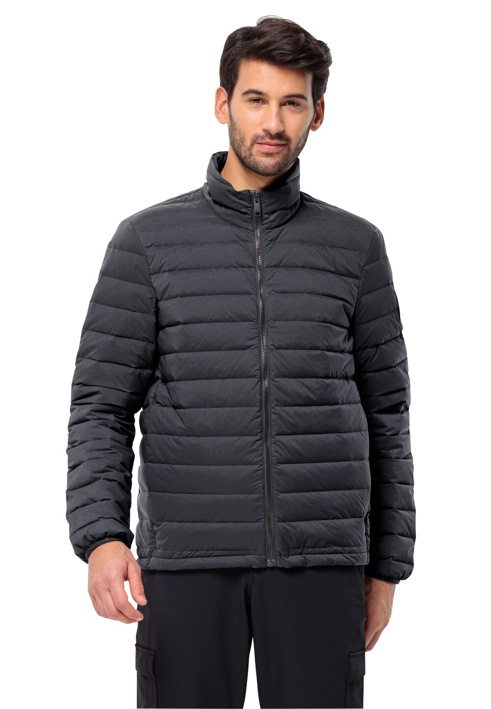 Jack Wolfskin Daunenjacke Herren Arcaden Jacket Men L phantom Phantom von Jack Wolfskin