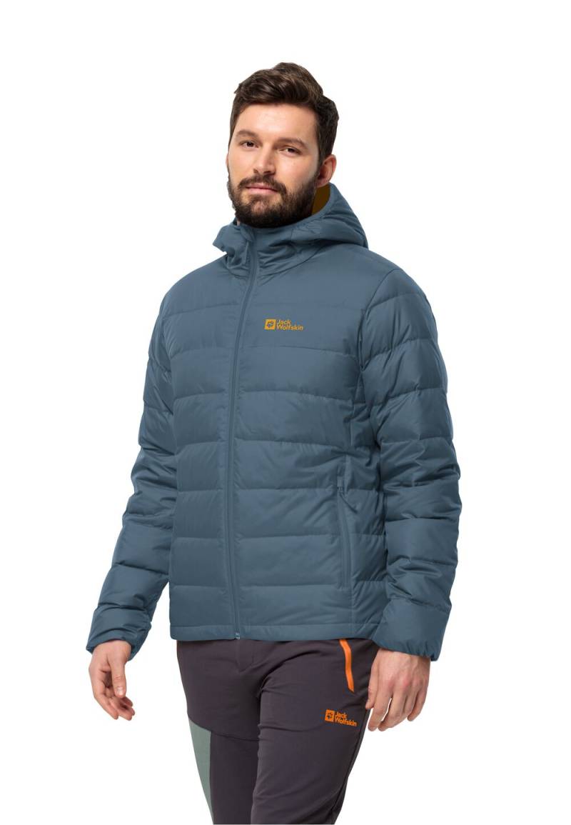 Jack Wolfskin Daunenjacke Herren Ather Down Hoody Men RDS 2XL midnight sky midnight sky von Jack Wolfskin