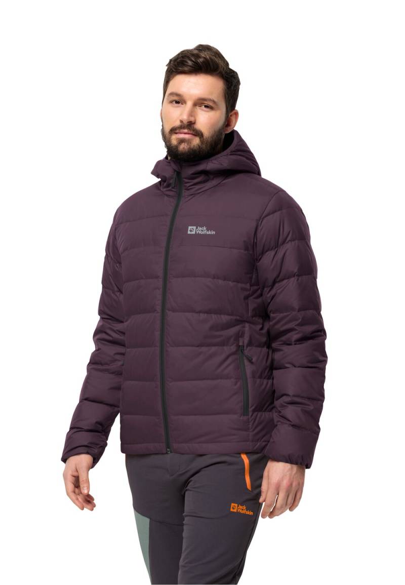 Jack Wolfskin Daunenjacke Herren Ather Down Hoody Men RDS 3XL midnight plum midnight plum von Jack Wolfskin