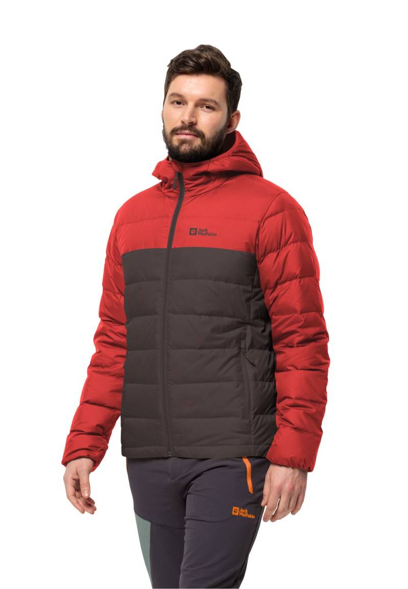 Jack Wolfskin Daunenjacke Herren Ather Down Hoody Men RDS XXXL red earth red earth von Jack Wolfskin