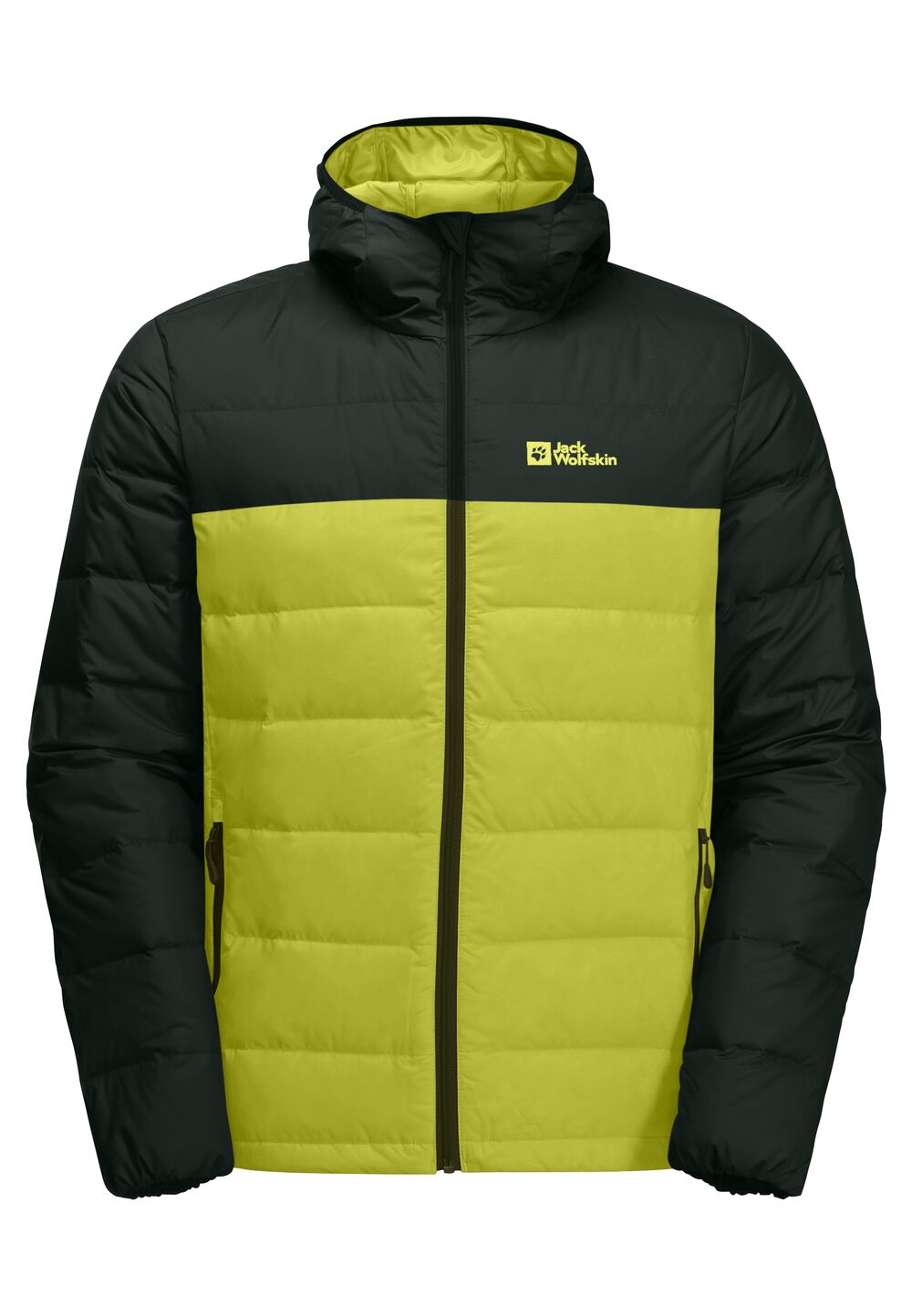 Jack Wolfskin Daunenjacke Herren Ather Down Hoody Men S firefly Firefly von Jack Wolfskin